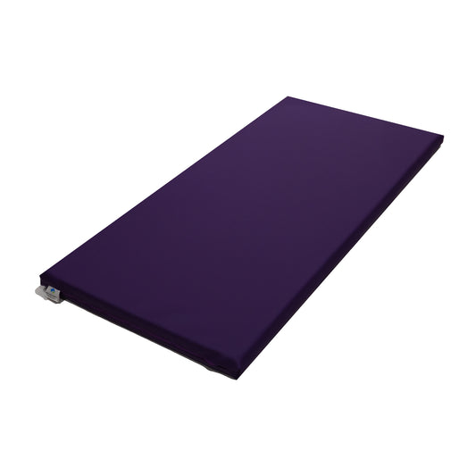 Purple Child Care Sleep Mat - Premium Australian-Made PVC Vinyl & Foam. Compliant with Safety Standard AS/NZS 8811.1:2013 Sleep surfaces – Test for firmness. Waterproof, durable, and safe. Available in a variety of colours. Ideal for child care centres, daycare, kindergartens, schools, and home use.