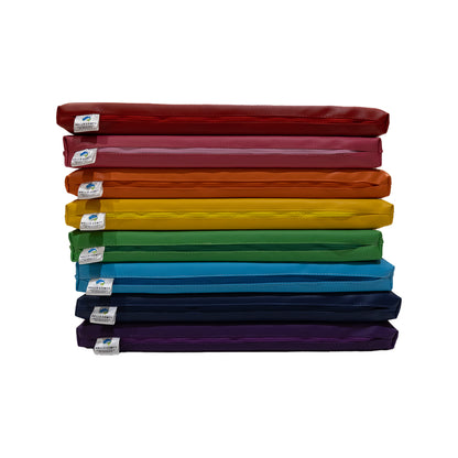 Child Care Sleep Mat - Premium Australian-Made PVC Vinyl & Foam. Compliant with Safety Standard AS/NZS 8811.1:2013 Sleep surfaces – Test for firmness. Waterproof, durable, and safe. Available in a variety of colours. Ideal for child care centres, daycare, kindergartens, schools, and home use.